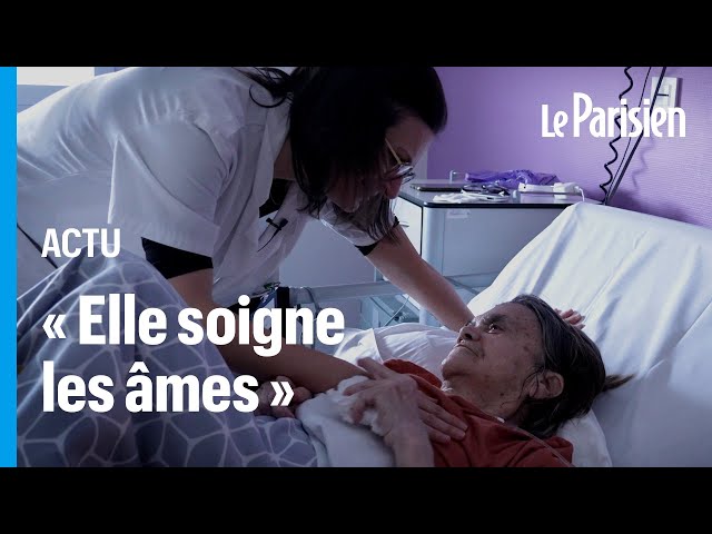 Sandie, la dame « aux câlins » qui soulage les patients atteints d’un cancer en phase terminale