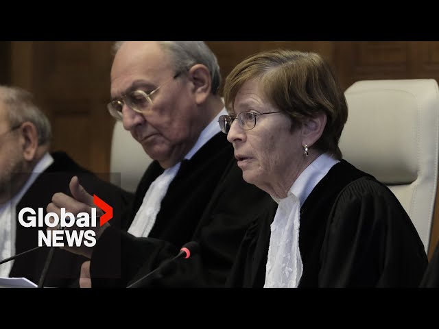 Israel must take all measures to prevent Gaza genocide, ICJ says in interim ruling