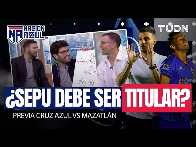  NACIÓN AZUL: ¿Qué le falta a la máquina?  PREVIA del Cruz Azul vs Mazatlán | TUDN