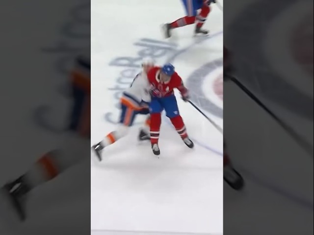 ⁣Thoughts On This Hit From Brendan Gallagher? 