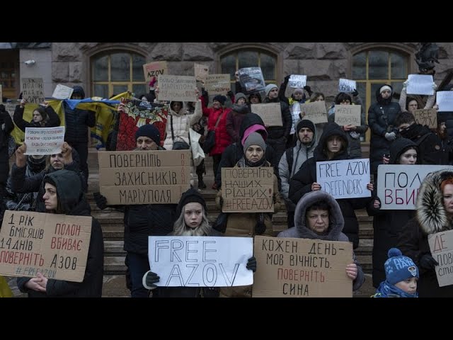 Agónica espera de las familias de los prisioneros ucranianos