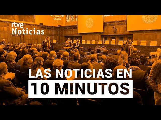 Las noticias del VIERNES 26 de ENERO en 10 minutos | RTVE Noticias