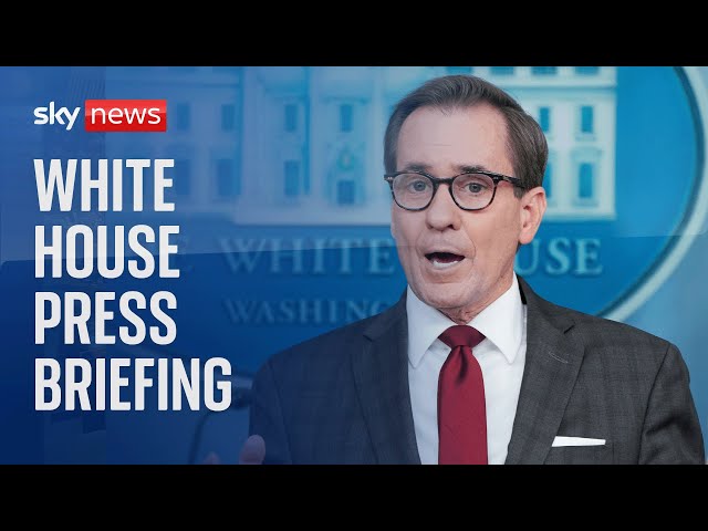 Watch live: White House Press Briefing - Friday 26 January 2024