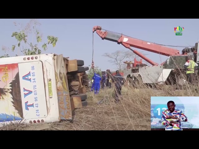 Accident de la circulation ce matin à l’entrée de Bobo-Dioulasso.