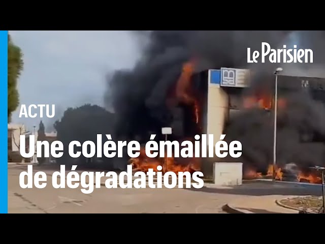 Colère des agriculteurs : incendie d'un bâtiment, parking labouré... des dégradations en série