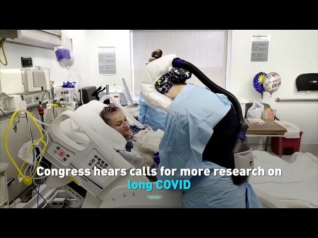 Congress hears calls for more research on long COVID