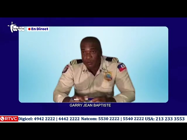 ⁣Reyaksyon Garry Jean JEAN BAPTISTE sou asasina 6 polisye nan dat 25 janvye 2023 nan komin Lyankou.