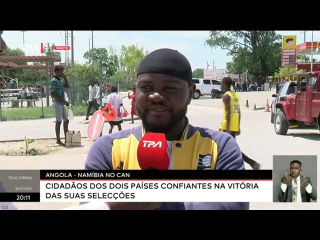 Angola - Namíbia no CAN, cidadãos dos dois países confiantes na vitória das suas selecções