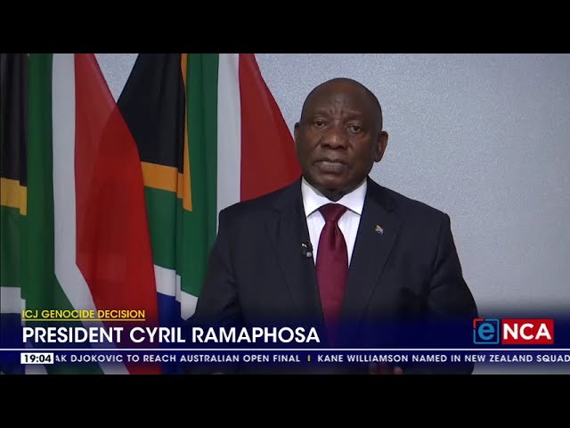 Ramaphosa: We stand on the side of freedom and justice for all