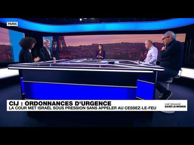 La Cour Internationale de Justice met la pression sur Israël pour un cessez-le-feu. • FRANCE 24