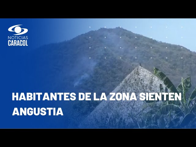 Parte de un bosque seco tropical resultó afectada por incendio en la Sierra Nevada de Santa Marta