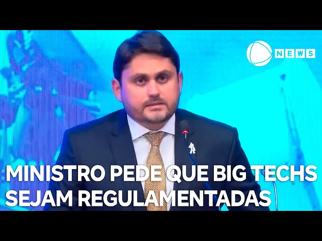 Ministro das Comunicações, Juscelino Filho defende regulamentação das big techs no Brasil