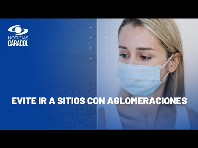 "Recomendamos uso de tapabocas si debe salir de casa": Secretaría de Salud por incendios e