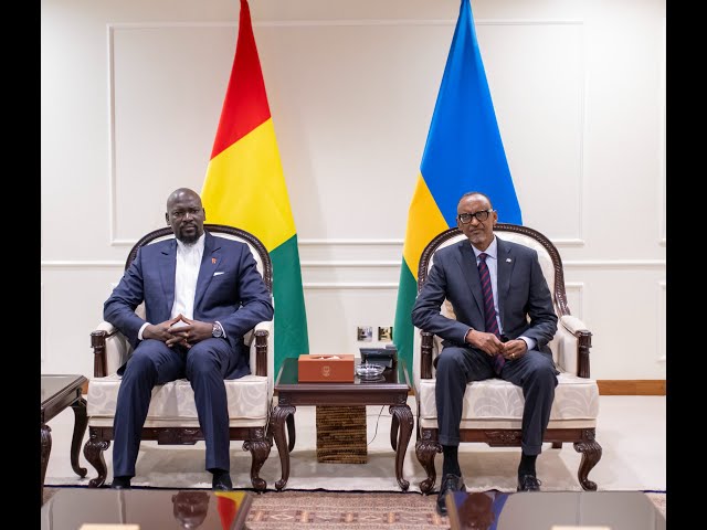 Perezida Kagame yagaragaje ko u Rwanda na Guineé-Conakry bishishikajwe no gukorera hamwe