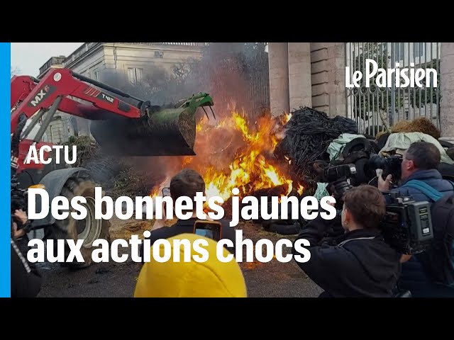 « Toucher tous ceux qui nous emmerdent » : à Agen, le mode d’action choc des « Bonnets jaunes »