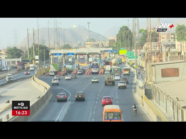 Ordenan suspensión del cobro de peaje de Puente Piedra