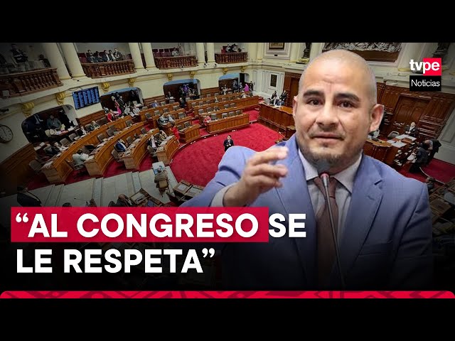 Congreso: investigarán a trabajadores que lanzaron arengas durante ceremonia