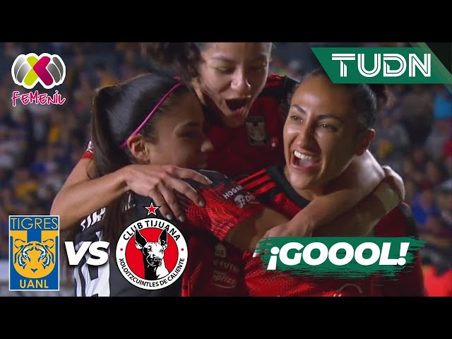 ¡GOLAZO! Mayor la FIRMA para el primero  | Tigres 1-0 Tijuana | Liga Mx Femenil - CL2024 J4 | TUDN