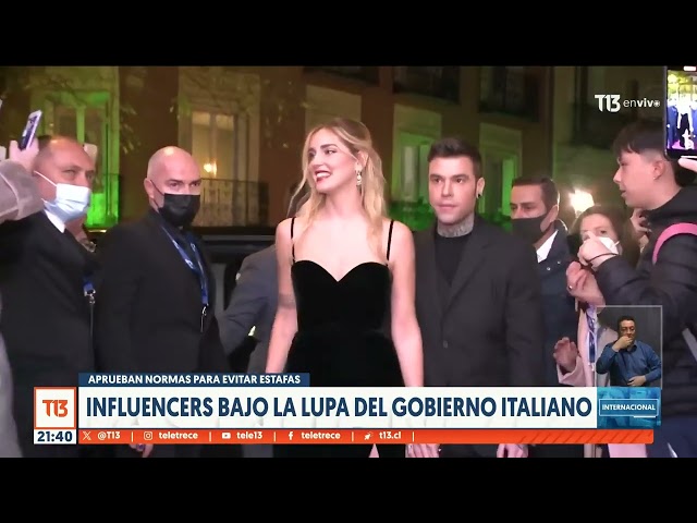 Italia aprueba normas para evitar estafas de influencers