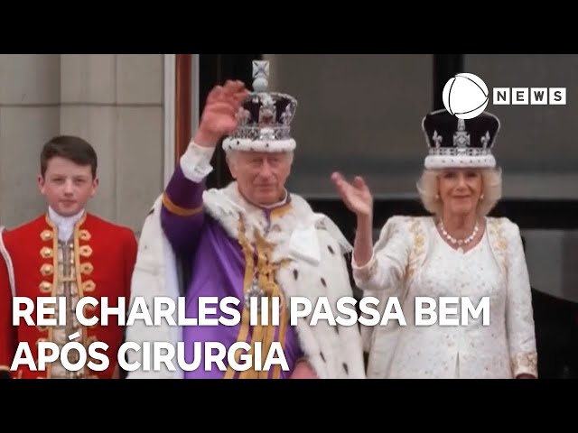 Rei Charles III passa bem após cirurgia na próstata