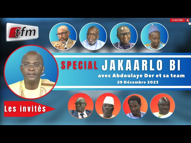 TFM LIVE : Jakaarlo bi du 26 Janvier 2024 avec Abdoulaye Der et sa team