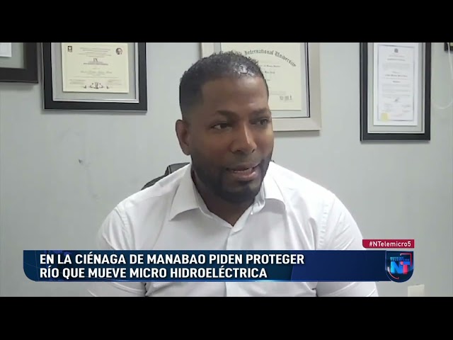 En La Ciénaga de Manabao piden proteger río que mueve micro hidroeléctrica