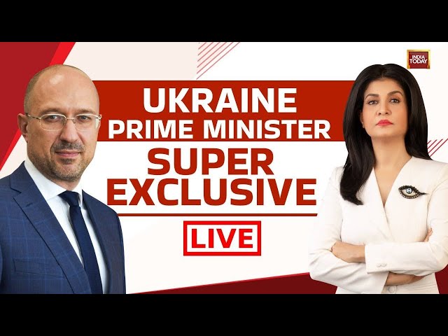 Ukrainian PM LIVE & EXCLUSIVE: Request India To Help In Economic Recovery, Send Back Students