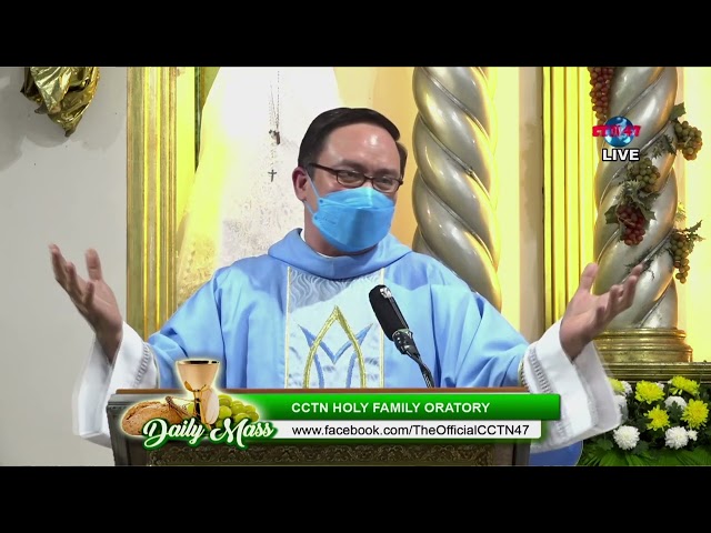 27 JANUARY 2024 -  HOMILY by Rev.  Fr.  Jesper John Petralba