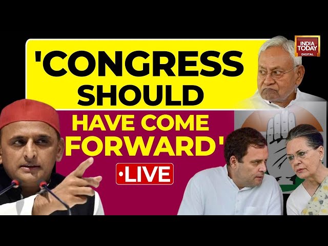 Bihar News LIVE: Akhilesh Yadav Exclusive On Nitish Kumar Joining BJP | Bihar Politics LIVE