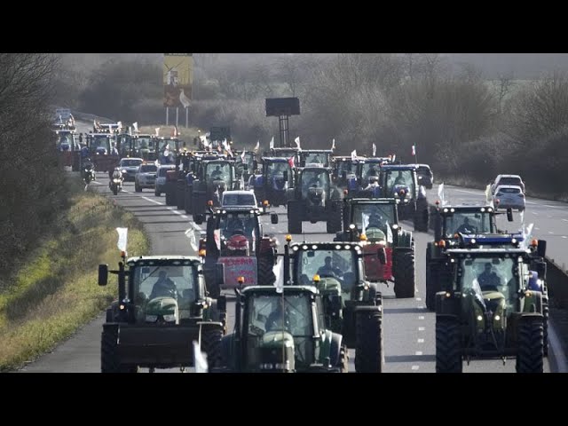 ⁣Bauernproteste in Frankreich: "Die Landwirtschaft über alles"