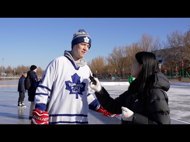 Foreigners in China: I like its winter sports vibe!