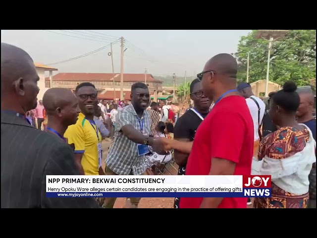 Bekwai Constituency: Aspirant Henry Opoku Ware alleges vote-buying