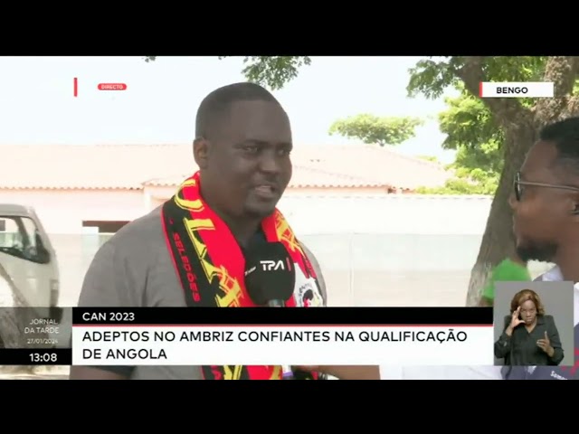 CAN 2023 -  Adeptos no Ambriz confiantes na qualificação de Angola