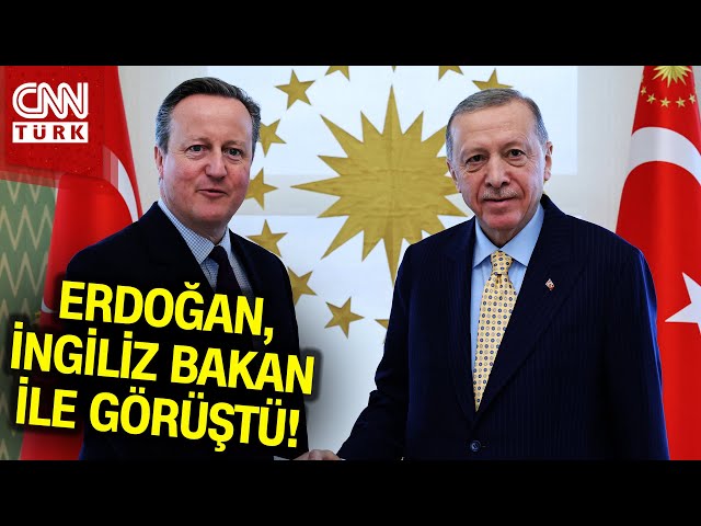 Cumhurbaşkanı Erdoğan, İngiliz Bakan David Cameron İle Ne Görüştü? #Haber