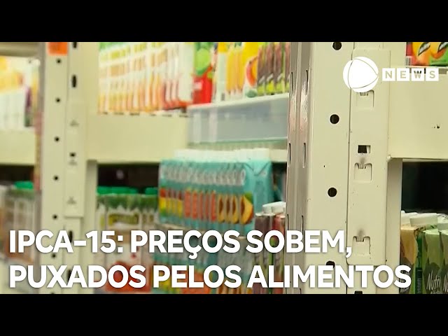 Aumento nos alimentos puxa prévia da inflação em janeiro