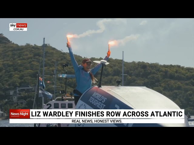 ‘Massive accomplishment’: Australian Liz Wardley sets new record in ‘World’s Toughest Row’