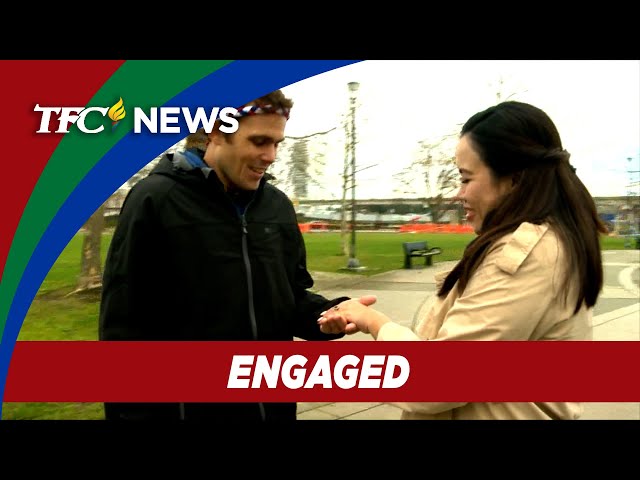 ⁣Filipino vloggers Kyle 'Kulas' Jennerman, Catherine Diquit engaged | TFC News British Colu