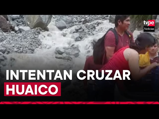 Junín: huaico afecta tránsito en el tramo Tarma – Chanchamayo