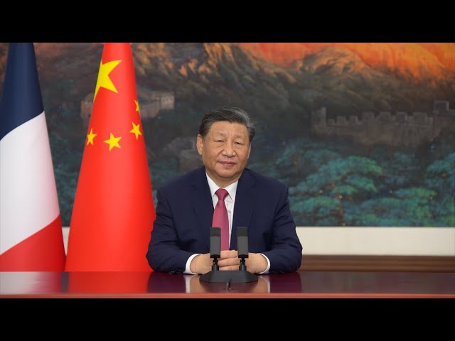 Xi delivers video speech on 60 years of Sino-French diplomatic ties