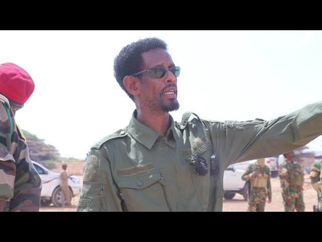 Madaxweyne ku xigeenka 1-aad DG Juballand ayaa kormeer ku tagay xerada ciidanka ee ma-dhamaato oo..