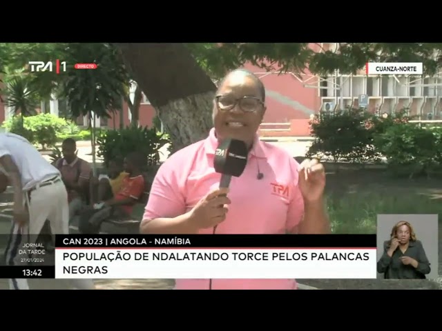 População de Ndalatando torce pelos Palancas Negras