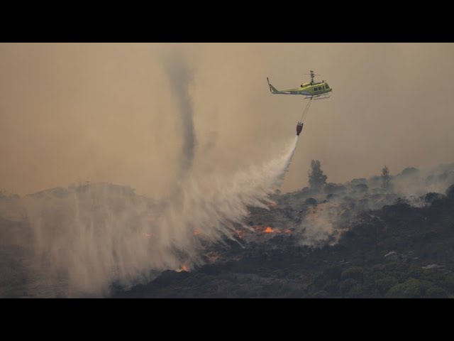 Firefighters hopeful of containing blaze by tomorrow