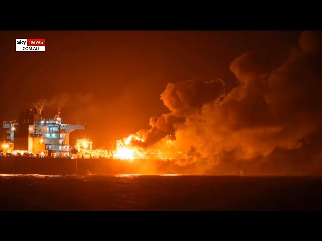 Red Sea tanker fire put out after Houthi missile attack