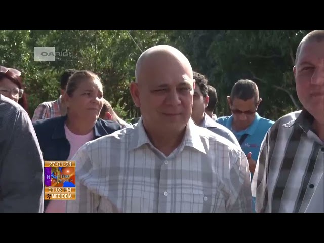 Recorrió presidente de Cuba territorio tunero de Manatí