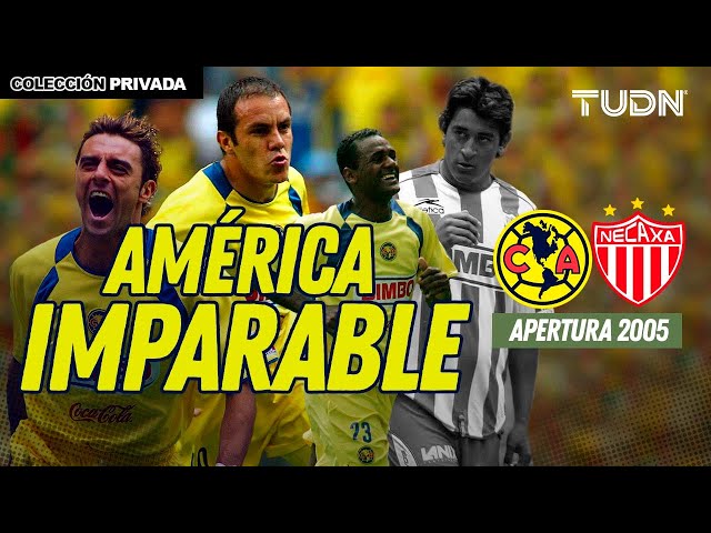 ¡Lo que jugaba el Ame en 2005! ‍ Tarde de GOLAZOS  América vs Necaxa AP2005 | TUDN