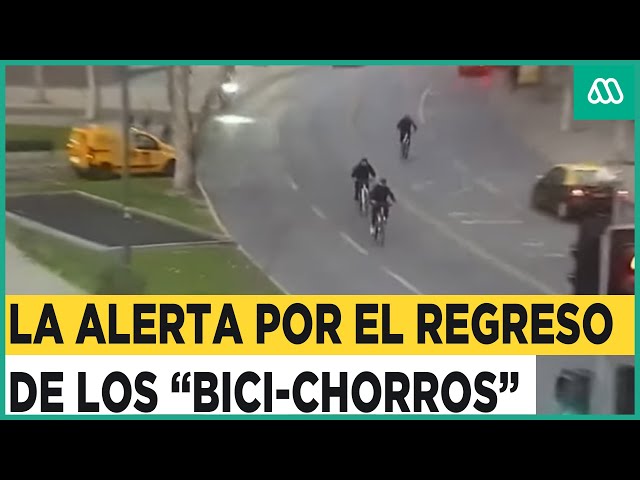 El regreso de los bici-chorros: Arriendan bicicletas para poder realizar “lanzazos”