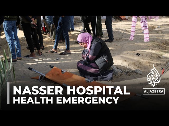 Gaza's Nasser hospital nears collapse, doctors warn