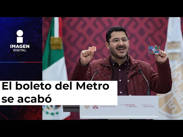 Fin al boleto del Metro: desde 1 de marzo entrada solo con tarjeta