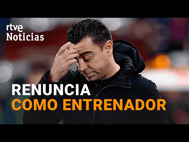 XAVI anuncia que DEJARÁ el BARÇA a final de temporada: "NO puedo PERMITIR esta SITUACIÓN" 