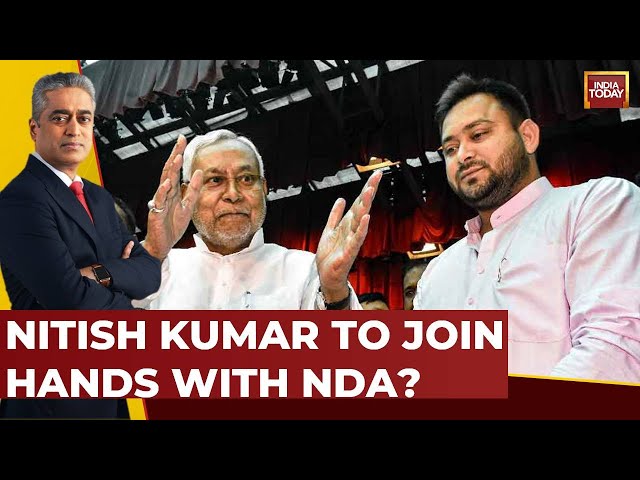 Rajdeep Sardesai LIVE: Suspense Over Nitish Kumar's Move Continues, Will Nitish Join Hands With